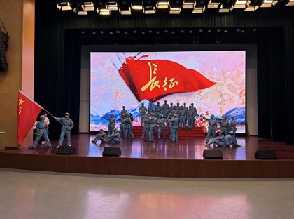 机电工程部举办红五月诗朗诵比赛
